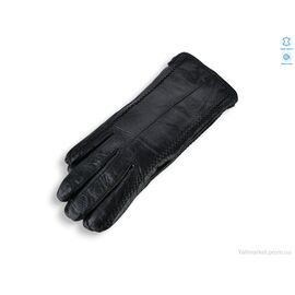 Фотография Перчатки женские Зима 0229Ж шкіра вовна black (10 шт. р.сетка 6,5-8,5) "TUZZI" недорого оптом от прямого поставщика