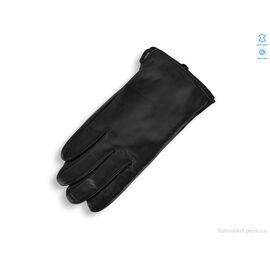 Фотография Перчатки мужские Зима YA01М шкіра вовна black (10 шт. р.сетка 11-13) "TUZZI" недорого оптом от прямого поставщика