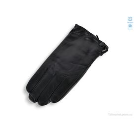Фотография Перчатки мужские Зима YA06М шкіра вовна black (10 шт. р.сетка 11-13) "TUZZI" недорого оптом от прямого поставщика