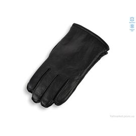 Фотография Перчатки мужские Зима BM0533AМ шкіра оленя хутро black (10 шт. р.сетка 11-13) "TUZZI" недорого оптом от прямого поставщика