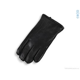 Фотография Перчатки мужские Зима BM0542М шкіра оленя хутро black (10 шт. р.сетка 11-13) "TUZZI" недорого оптом от прямого поставщика