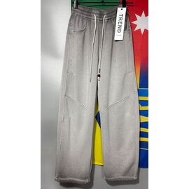 Фотография Штаны спортивные мужские ZW2348 grey р.M-3XL "Zalov" недорого оптом от прямого поставщика