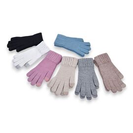 Фотография Перчатки утеплённые женские 7009 mix р.S-L "KH clothes" недорого оптом от прямого поставщика