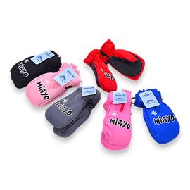 Фотография Варежки детские унисекс 925 mix р.1-3 "KH clothes" недорого оптом от прямого поставщика