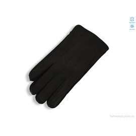 Фотография Перчатки мужские Зима SF02 шкіра оленя хутро black (10 шт. р.сетка 11-13) "TUZZI" недорого оптом от прямого поставщика