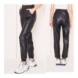 Фотография Джоггеры женские 2403-24 black р.36-42 "i8denim Women" недорого оптом от прямого поставщика