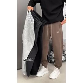 Фотография Штаны спортивные мужские утеплённые M938 black р.31-36 "F.T.H" недорого оптом от прямого поставщика