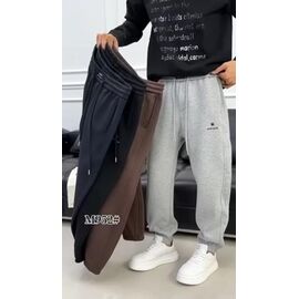 Фотография Штаны спортивные мужские утеплённые M952 grey р.31-36 "F.T.H" недорого оптом от прямого поставщика