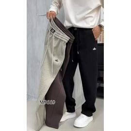 Фотография Штаны спортивные мужские утеплённые M966 l.grey р.31-36 "F.T.H" недорого оптом от прямого поставщика