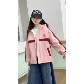 Фотография Ветровка детская на девочку 8539 pink р.8-11 "Flong" недорого оптом от прямого поставщика