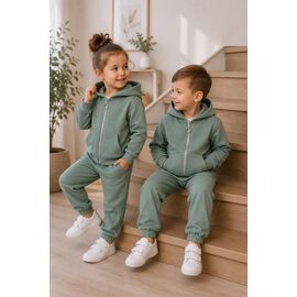 Фотография Костюм детский спортивный унисекс 176 olive р.98-116 "Marimaks" недорого оптом от прямого поставщика