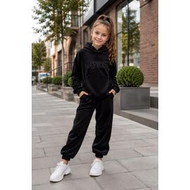 Фотография Костюм детский спортивный на девочку 829 black р.122-140 "Marimaks" недорого оптом от прямого поставщика