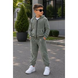 Фотография Костюм детский спортивный на мальчика 1073 olive р.122-146 "Marimaks" недорого оптом от прямого поставщика