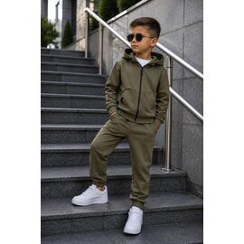Фотография Костюм детский спортивный на мальчика 1075 khaki р.122-152 "Marimaks" недорого оптом от прямого поставщика