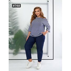 Фотография Штаны женские 748 navy р.58-60 "ZLATA" недорого оптом от прямого поставщика