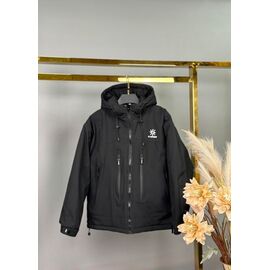 Фотография Куртка детская демисезонная на мальчика 29912 black р.152-170 "Delfinka" недорого оптом от прямого поставщика