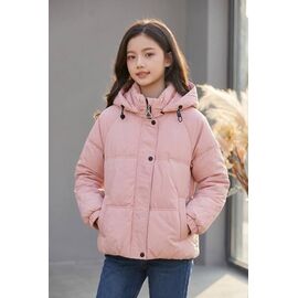 Фотография Куртка детская демисезонная на девочку 61521 pink р.134-164 "Delfinka" недорого оптом от прямого поставщика