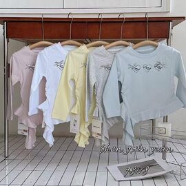 Фотография Свитер детский на девочку 98118 l.blue р.116-140 "Delfinka" недорого оптом от прямого поставщика