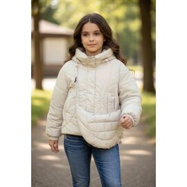 Фотография Куртка детская демисезонная на мальчика YS629 beige р.140-164 "Delfinka" недорого оптом от прямого поставщика