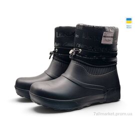 Фотография Сапоги из пены женские зима Е547 чорний (8 пар р.37-41) "Rai shoes" недорого оптом от прямого поставщика
