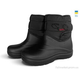 Фотография Сапоги из пены женские зима Е421 чорний (8 пар р.36-40) "Rai shoes" недорого оптом от прямого поставщика