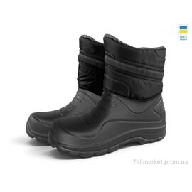 Фотография Сапоги из пены мужские зима СМ324 чоний (8 пар р.41-46) "Rai shoes" недорого оптом от прямого поставщика