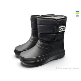 Фотография Сапоги из пены мужские зима СМ732 чорний (8 пар р.41-46) "Rai shoes" недорого оптом от прямого поставщика