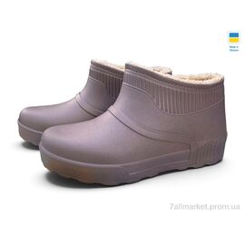 Фотография Галоши женские зима Е25 мокко (8 пар р.37-41) "Rai shoes" недорого оптом от прямого поставщика