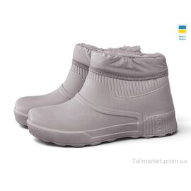 Фотография Галоши женские зима Е26 сірий (8 пар р.37-41) "Rai shoes" недорого оптом от прямого поставщика