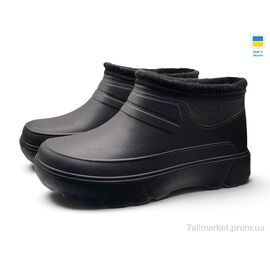 Фотография Галоши мужские зима СМ16 чорний (8 пар р.41-46) "Rai shoes" недорого оптом от прямого поставщика