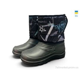 Фотография Сапоги из пены детские зима DC8-9 чорний (8 пар р.28-37) "Rai shoes" недорого оптом от прямого поставщика