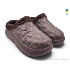 Фотография Сабо для женщин летние зима 604 шоколад (8 пар р.36-41) "Rai shoes" недорого оптом от прямого поставщика