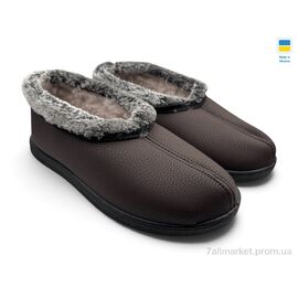 Фотография Тапки женские для дома зима 2205 коричневий (12 пар р.37-42) "Rai shoes" недорого оптом от прямого поставщика