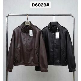 Фотография Куртка женская демисезонная D6029 black р.S-L "FLORA" недорого оптом от прямого поставщика
