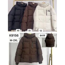 Фотография Куртка женская зимняя K9156 brown р.M-2XL "FLORA" недорого оптом от прямого поставщика