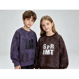 Фотография Свитер детский на мальчика 12705 purple р.120-160 "Yalisi" недорого оптом от прямого поставщика