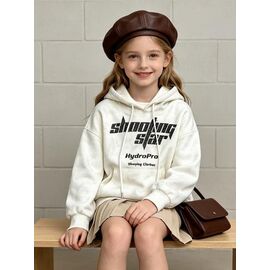 Фотография Худи детский на девочку 12804-1 l.beige р.120-160 "Yalisi" недорого оптом от прямого поставщика