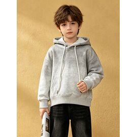 Фотография Худи детский на мальчика 12806 grey р.120-160 "Yalisi" недорого оптом от прямого поставщика