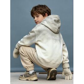 Фотография Худи детский на мальчика 12806 white р.120-160 "Yalisi" недорого оптом от прямого поставщика