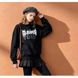 Фотография Свитер детский на девочку 12812 black р.150-180 "Yalisi" недорого оптом от прямого поставщика