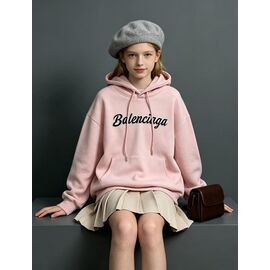 Фотография Худи детский на девочку 12814 pink р.150-180 "Yalisi" недорого оптом от прямого поставщика