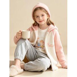 Фотография Кофта детская на девочку 358 l.pink р.110-150 "Yalisi" недорого оптом от прямого поставщика
