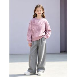 Фотография Свитер детский на девочку 5901 pink р.120-170 "Yalisi" недорого оптом от прямого поставщика