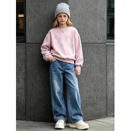 Фотография Свитер детский на девочку 5905 pink р.120-170 "Yalisi" недорого оптом от прямого поставщика
