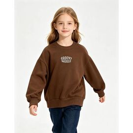 Фотография Свитер детский на мальчика 5906-1 brown р.120-170 "Yalisi" недорого оптом от прямого поставщика