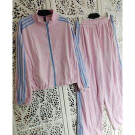 Фотография Костюм спортивный женский тёплый LR1938 pink р.M-XL "Lora" недорого оптом от прямого поставщика