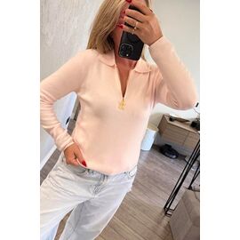 Фотография Свитер женский LR1953 pink р.M-XL "Lora" недорого оптом от прямого поставщика