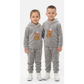 Фотография Костюм детский унисекс 5139 grey р.1-4 "MALIBU" недорого оптом от прямого поставщика