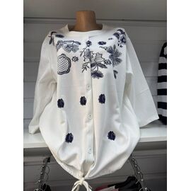 Фотография Туника женская 825 white р.3XL-6XL "P.HEY" недорого оптом от прямого поставщика