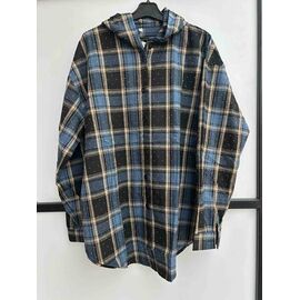 Фотография Рубашка женская 9933 blue р.3XL-6XL "P.HEY" недорого оптом от прямого поставщика